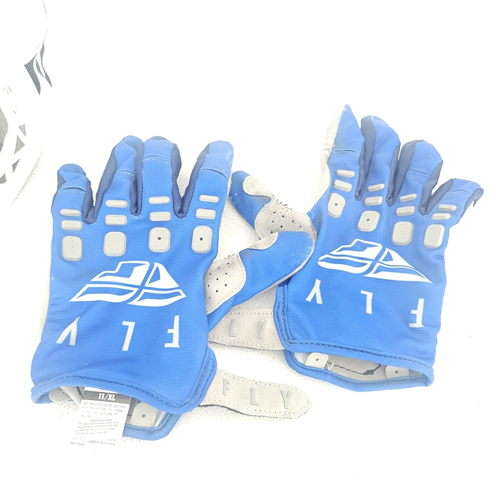 Mens Blue Fly Racing Gloves